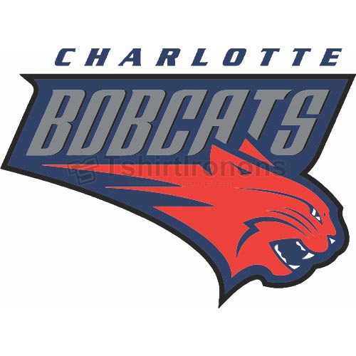 Charlotte Bobcats T-shirts Iron On Transfers N926